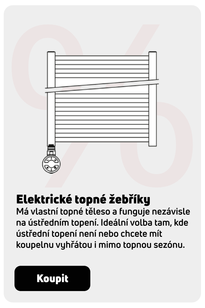 Elektrické topné žebříky