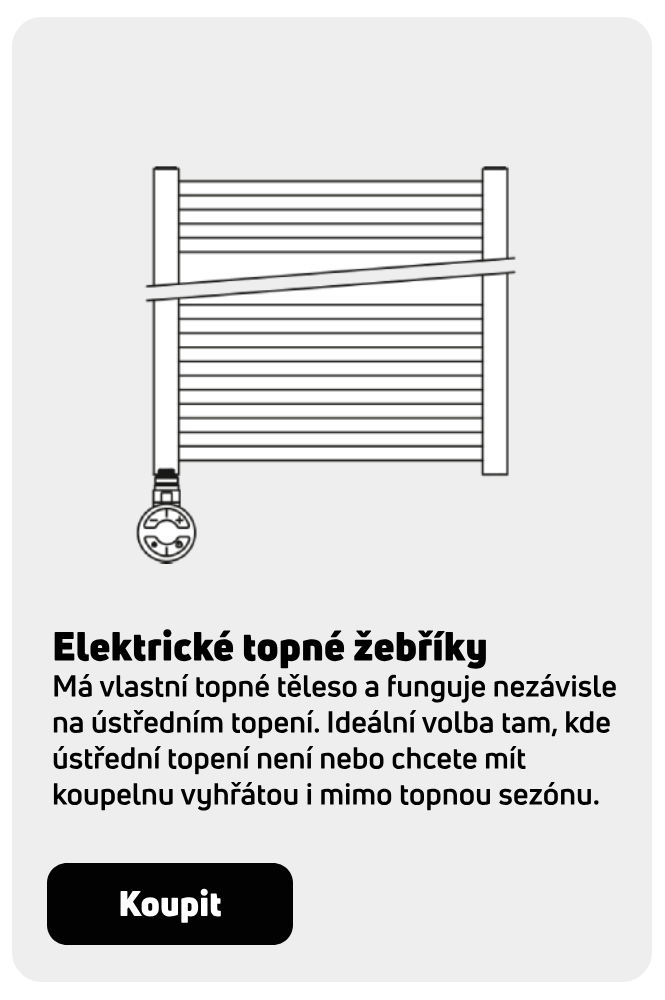 Elektrické topné žebříky
