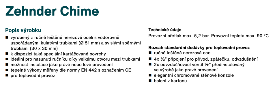 zehneder-chime-popis