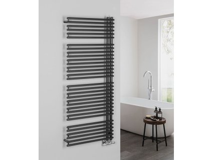 Aqualine TUBINI otopné těleso 596x1454mm, Antracit DC325T