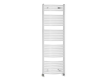 NOVASERVIS kombinovaný topný žebřík oblý bílý 450 x 1800 mm 450/1800,1 450/1800.1