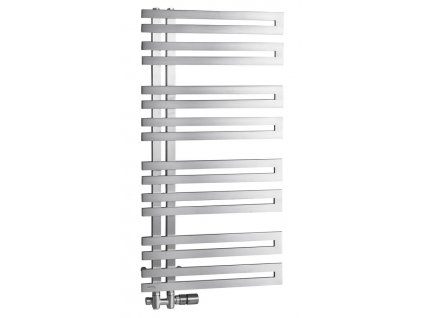 SAPHO VOLGA otopné těleso 500 x 976mm, 265W, broušený nerez NR510