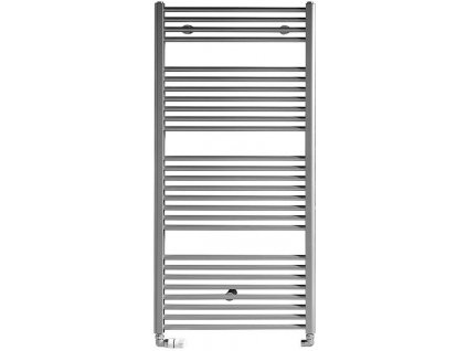 NOVASERVIS kombinovaný topný žebřík rovný chrom 600 x 1600 mm 600/1600/R,0 600/1600/R.0