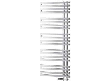 SAPHO VOLGA otopné těleso 500 x 1238 mm, 311 W, broušený nerez NR512