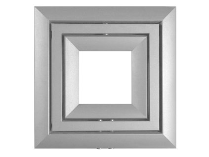 SAPHO PROPOLI otopné těleso 650 x 650mm, 380 W, stříbrná strukturální (LS-707S) PP707SS