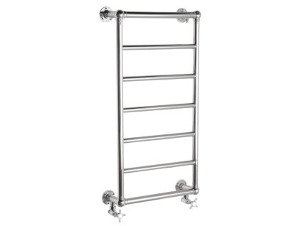 SAPHO UNO retro otopné těleso 493 x 951mm, 175W, leštěný nerez NR816