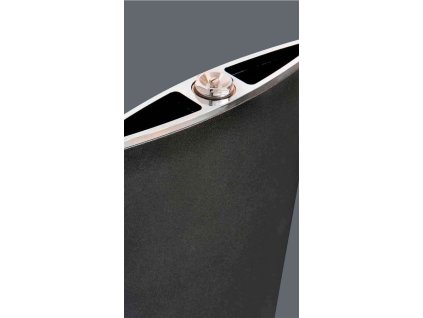 Sapho OTHELLO MONO SLIM otopné těleso 300x1890 mm, černá matná 2301189030SN