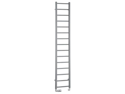 SAPHO DINA otopné těleso 300 x 1740mm, metalická stříbrná IR366