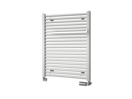 Aqualine SIBU otopné těleso s držákem ručníků, 500 x 775 mm, bílá IL507