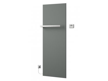 112521 elion elektricke otopne teleso vcetne termostatu 606x1765 mm 900 w metalicka stribrna