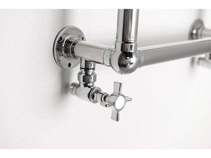 Sapho STAR připojovací sada ventilů ruční rohová, chrom CP5020