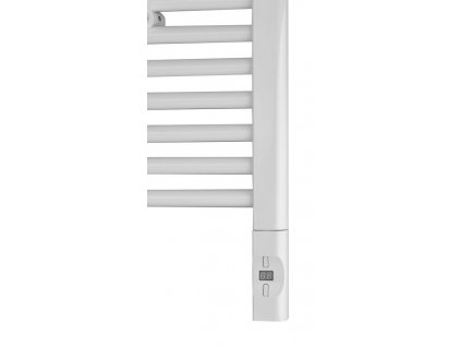 Sapho Elektrická topná tyč s termostatem a dálkovým ovládáním, 300 W, D-tvar, bílá HVD-300