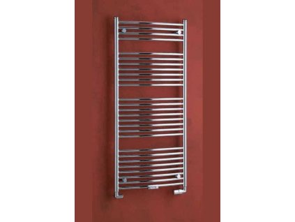 PMH Danby 600 x 1290 mm D5MS koupelnový radiátor metalická stříbrná