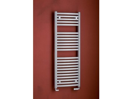 Otopné těleso / radiátor / topný žebřík: PMH Marabu 450 x 783 mm M1MS koupelnový radiátor metalická stříbrná od značky P.M.H.. Série: Marabu. Šířka: 450 mm. Výška: 783 mm. Barva: Stříbrná. Možnost vytápění: Kombinované vytápění, Ústřední vytápění. Doporučená topná tyč o výkonu: 200 W. Doporučené umístění: Koupelna. Rozměry (šxv): 450 x 783 mm. Tvar: Oblý.