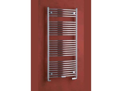 PMH Danby 600 x 1290 mm D5MS koupelnový radiátor metalická stříbrná