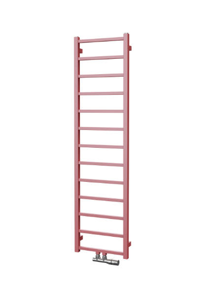 Isan Fresh topný žebřík 1500x400 mm, 323 W, středové připojení, DFRE1500400SM, celkový pohled
