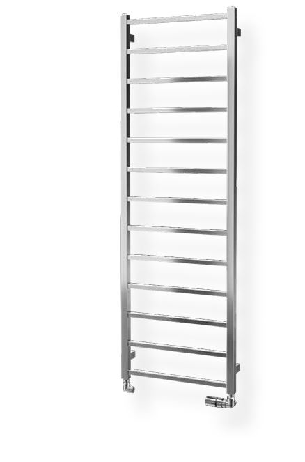 Isan Fresh Chrom topný žebřík 1140x400 mm, 173 W, DFRE11400400SK80, celkový pohled