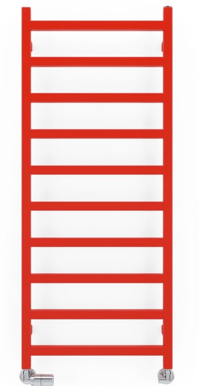 Terma Simple designový koupelnový radiátor, celkový pohled
