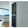 Zehnder Folio Glass elektrický koupelnový radiátor 1796/540, 800 W, lesklý černý, FZB-180-052/D