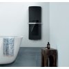 Zehnder Folio Hybrid koupelnový radiátor 1796/540, 648 W, lesklý černý, FZHB-180-052/D