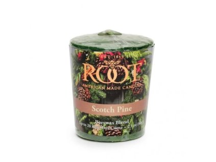 28607 root candles votivo scotch pine