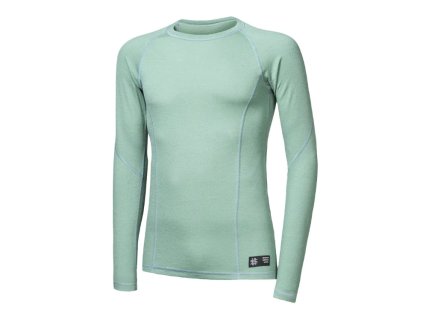 SENSOR Triko Merino DF pánské dl.rukáv - Basil Green