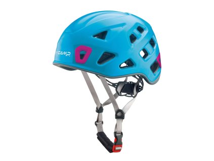 CAMP Přilba Storm 48 - 56cm Light Blue/Fuchsia