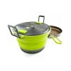 GSI Escape HS Pot + Frypan green 3L hrnec+3L pánev