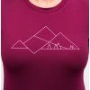 SENSOR Triko COOLMAX TECH Mountains - Lila
