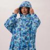 MAC Festival Poncho - Blue Daze