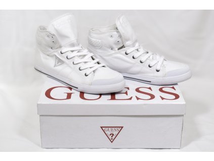 Pánske biele tenisky Guess