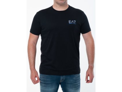 Čierne tričko Emporio Armani Natural Ventus