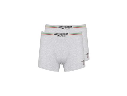Pánske šedé boxerky Aeronautica Militare
