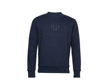 Pánska tmavomodrá mikina Gant Reg Tonal