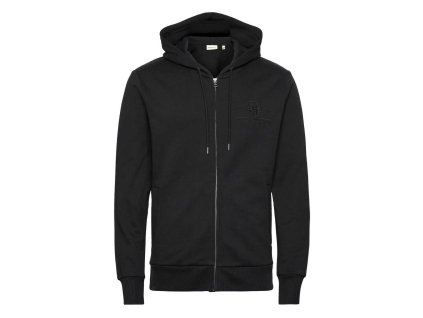 Čierna celozapínacia mikina Gant Reg Tonal