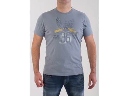 Pánske šedé tričko Aeronautica Militare