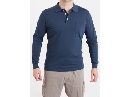 Pánske modré polo Daniel Hechter