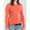 Oranžové dámske tričko s dlhým rukávom Gant
