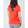 Oranžové dámske tričko Gant s kotvou
