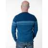 Pánsky modrý pruhovaný sveter Gant