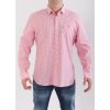 Pánska ružová kockovaná košeľa GANT