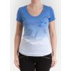 Dámske modré tričko s prechodom Armani Jeans