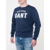 Pánska tmavomodrá mikina Gant s veľkým nápisom