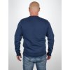 Pánska tmavomodrá mikina s malým logom Gant