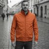 Pánska oranžová prechodná bunda Geox Respira