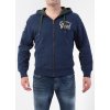 Pánska prešívaná tmavomodrá mikina GANT