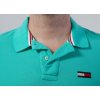 Pánske zelené až tyrkysové polotričko Tommy Hilfiger