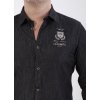 Pánska čierna košeľa Aeronautica Militare