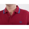 Pánske bordové polotričko Fred Perry