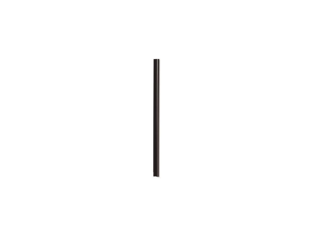 Násuvná lišta, černá, 6 mm, 1-60 listů, DURABLE